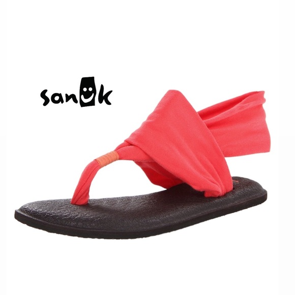 𝅺NWOT Sanuk Yoga Sling Sandals - Picture 1 of 5